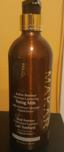 tone boosting body milk
