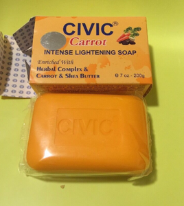 Civic Carrot Intense Lightening Soap.