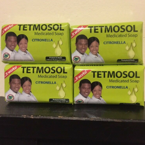 4 X Tetmosol Medicated Soap Citronella