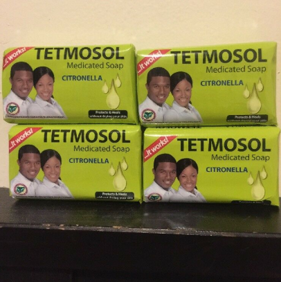 4 X Tetmosol Medicated Soap Citronella