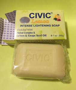 Civic Lemon Intense Lightening Soap.
