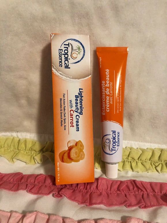 Tropical Essence Lightening Beauty Cream With Carrot 50g