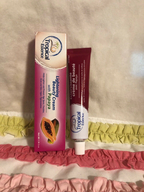 Tropical Essence Lightening Beauty Cream With Papaya 50g