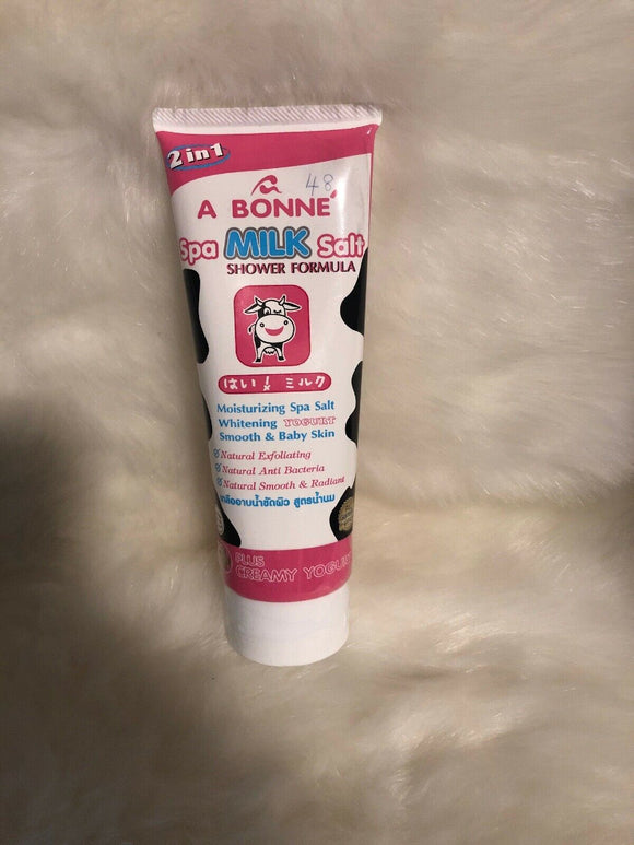 A BONNE Spa Milk Salt  Shower Formula Plus Creamy Yogurt