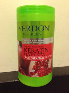 VERDON NE SILKY Organic Keratin Hair Spa - Pomegranate Juices.USA SELLER. 1000ml