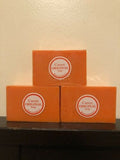 3 pack of carrot soap